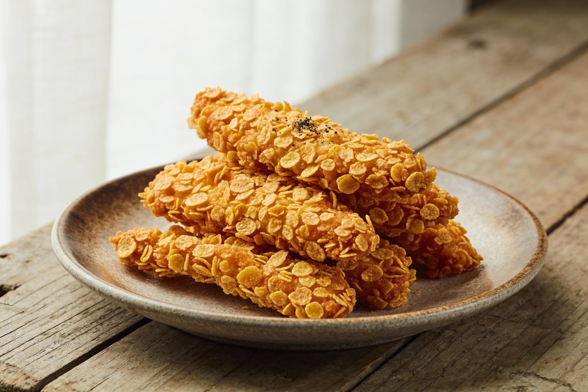 Pantry-Staple Cornflake Chicken Tenders