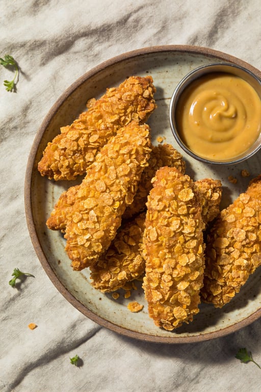 Pantry-Staple Cornflake Chicken Tenders