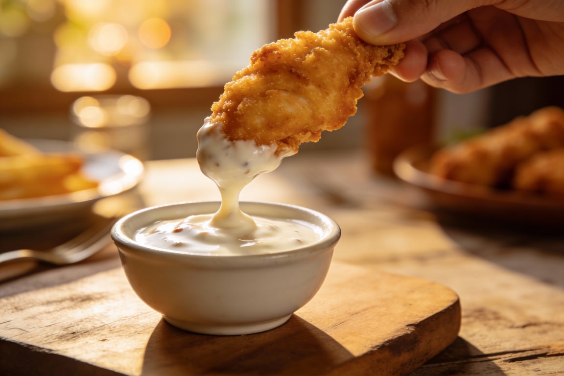 The ultimate Southern fried chicken recipe tenders ready to serve