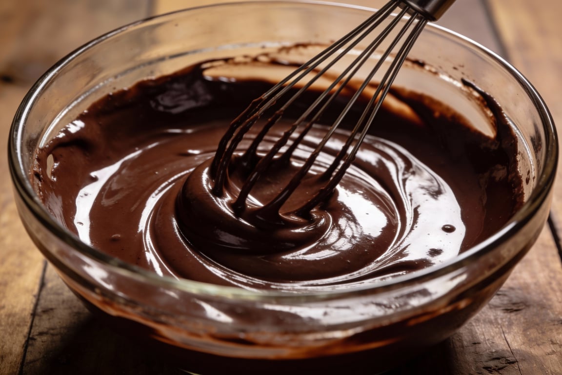 The final textured dark chocolate sea salt gelato