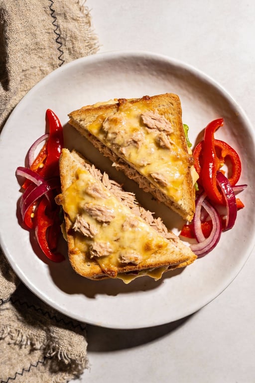 The Proper British 'Tuna Crunch' Melt