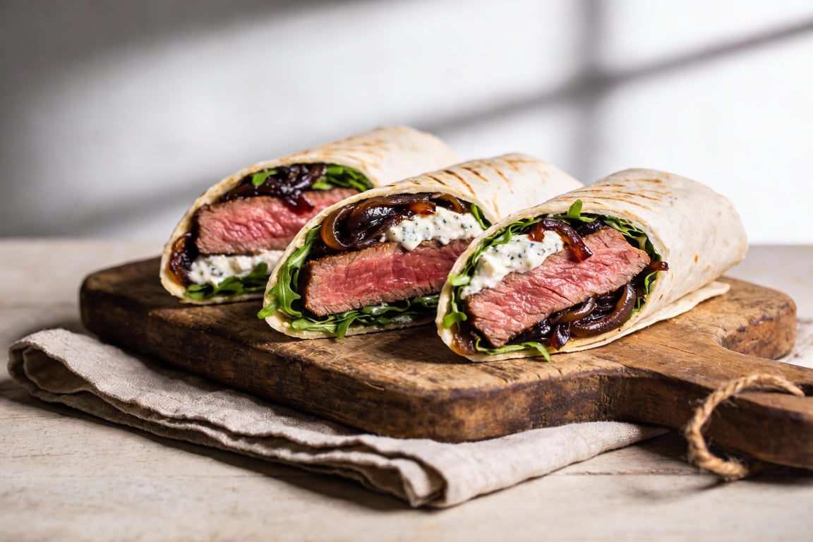 Roast Beef and Horseradish Wrap