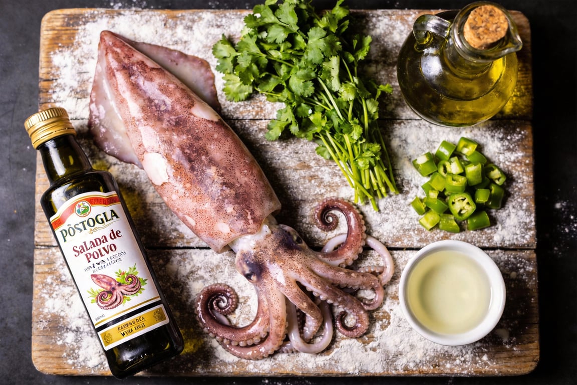 The "scaring" technique (asustar el pulpo) for traditional Portuguese seafood