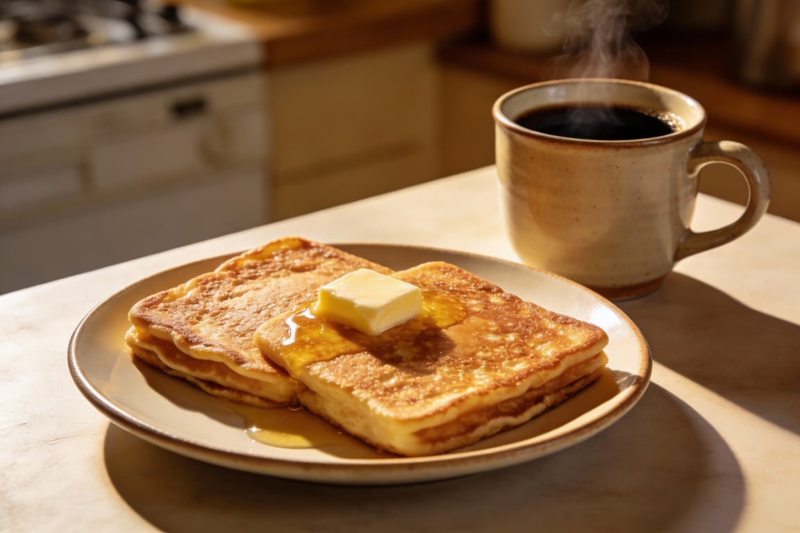 Customized sheet pan pancake grid with different toppings