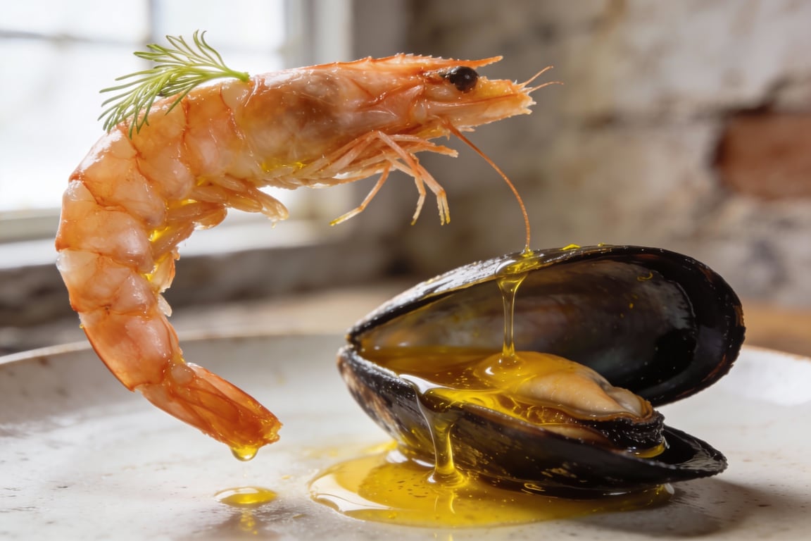 Prep for Smoked Seafood Bouillabaisse on the grill