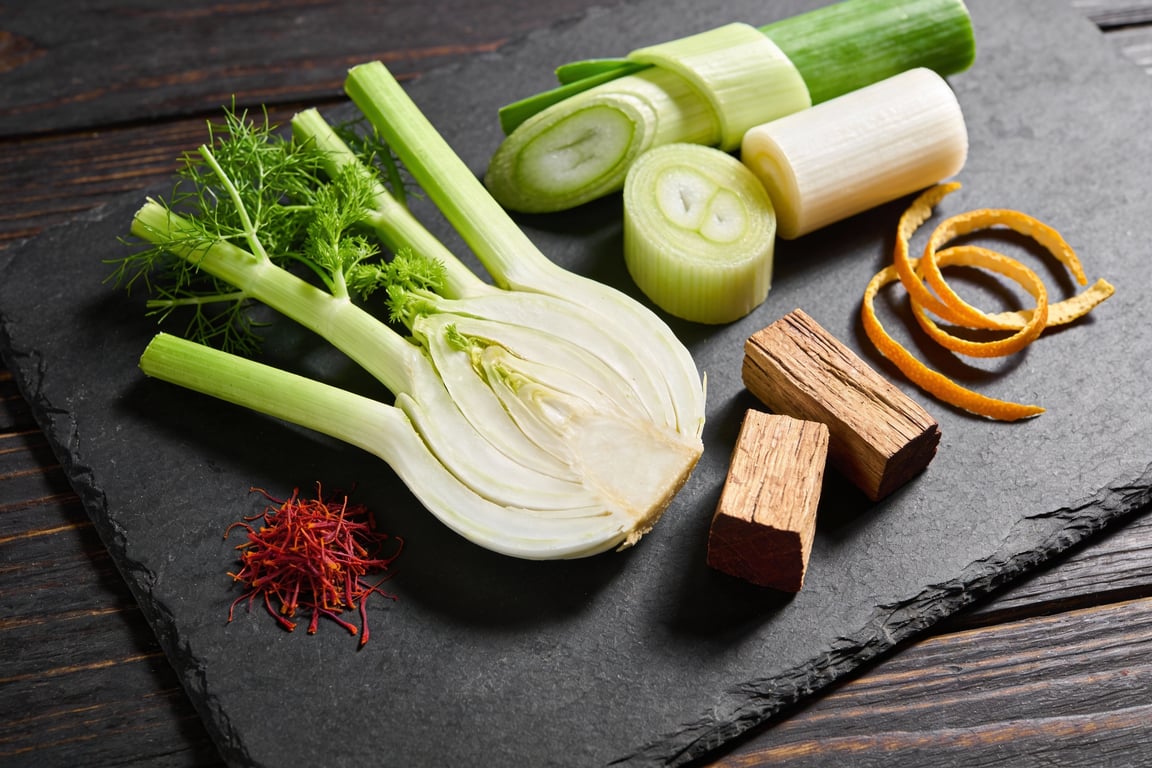 Outdoor Dutch Oven Simmering the Seafood Stew