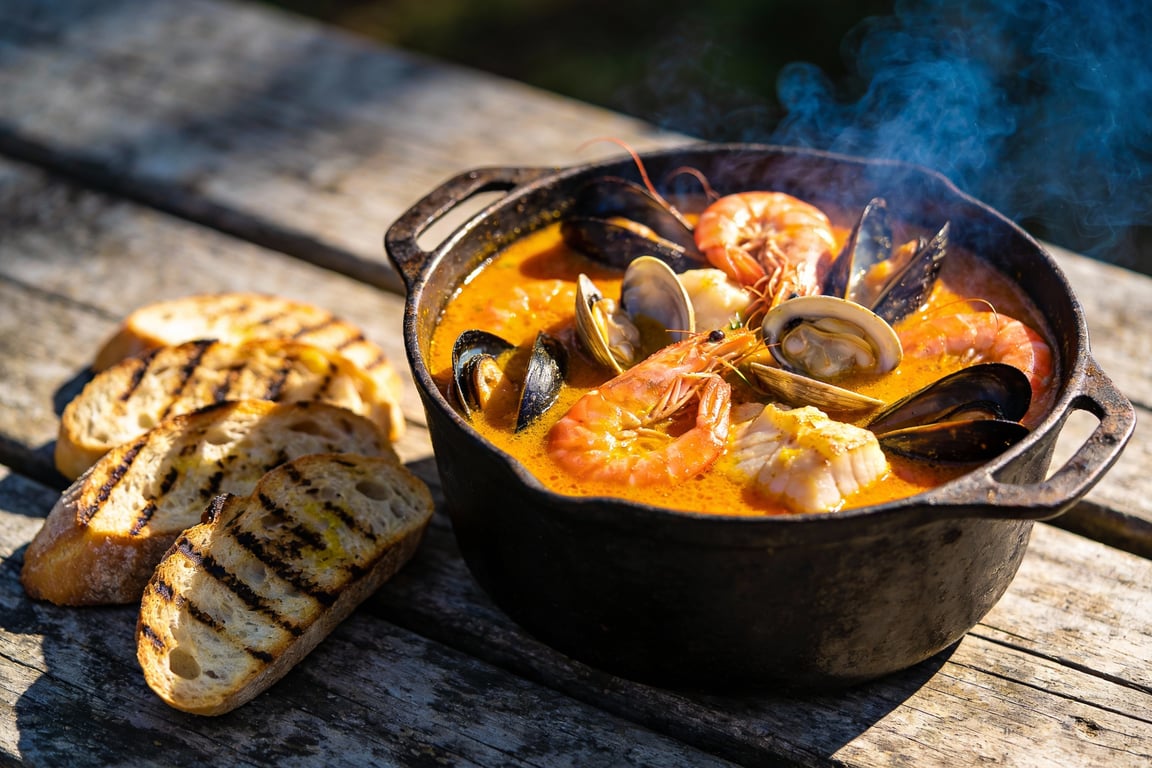 Smoked Seafood Bouillabaisse