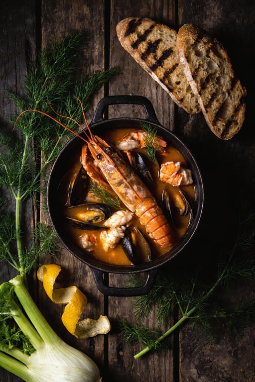 Smoked Seafood Bouillabaisse