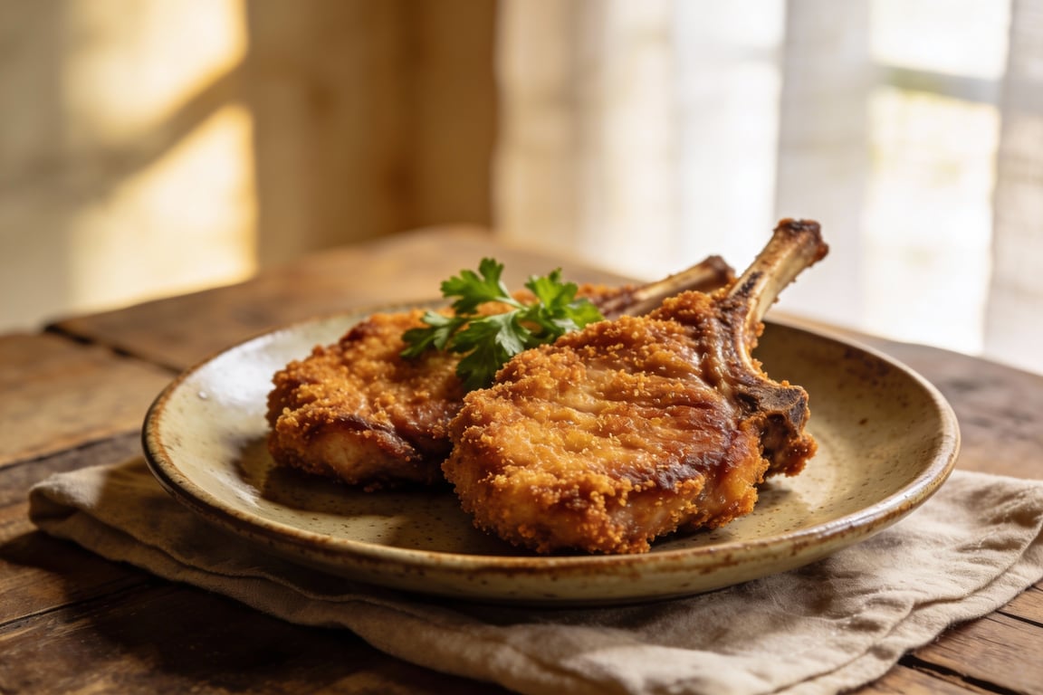 Southern-Fried Veal Chops