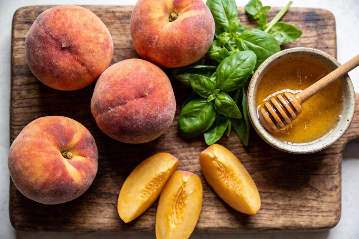 Mixing wildflower honey for a Honey Aperol Spritz