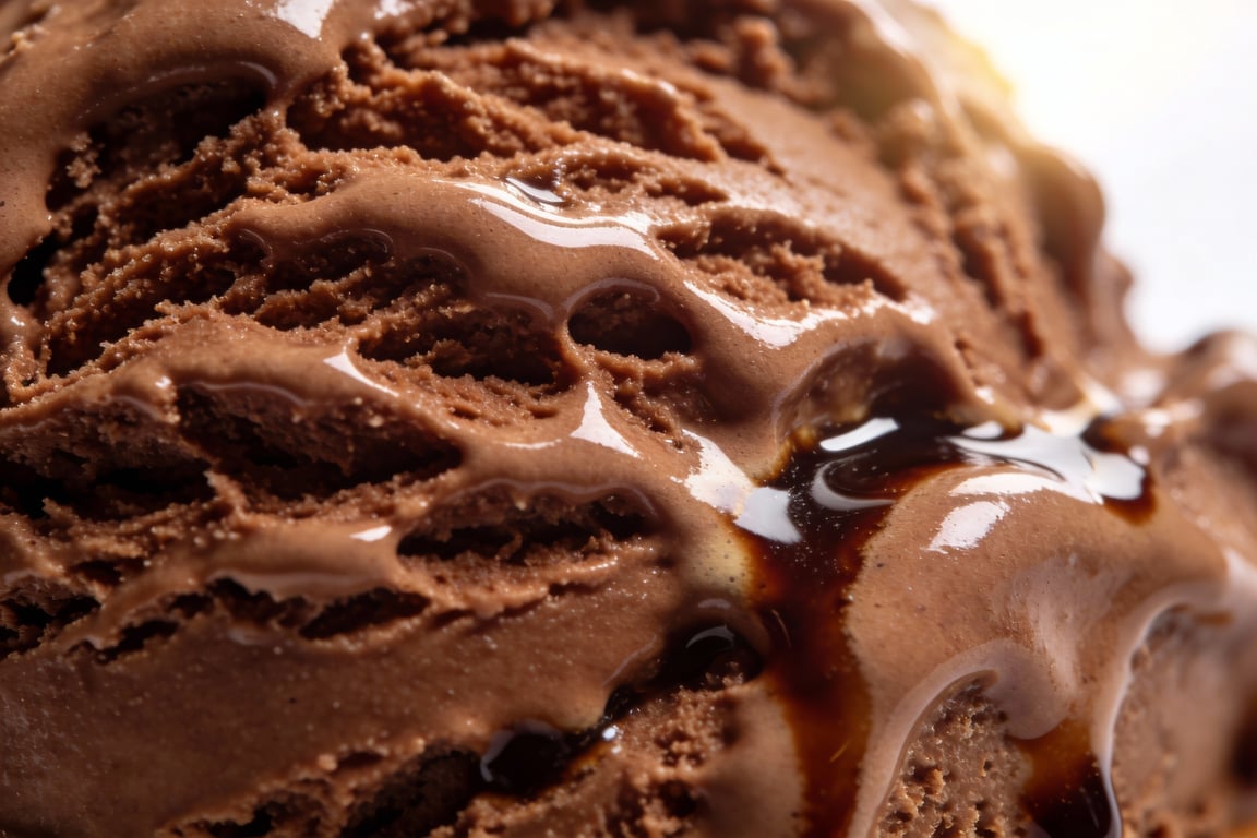 Ingredients for chocolate malt ice cream with beer reduction