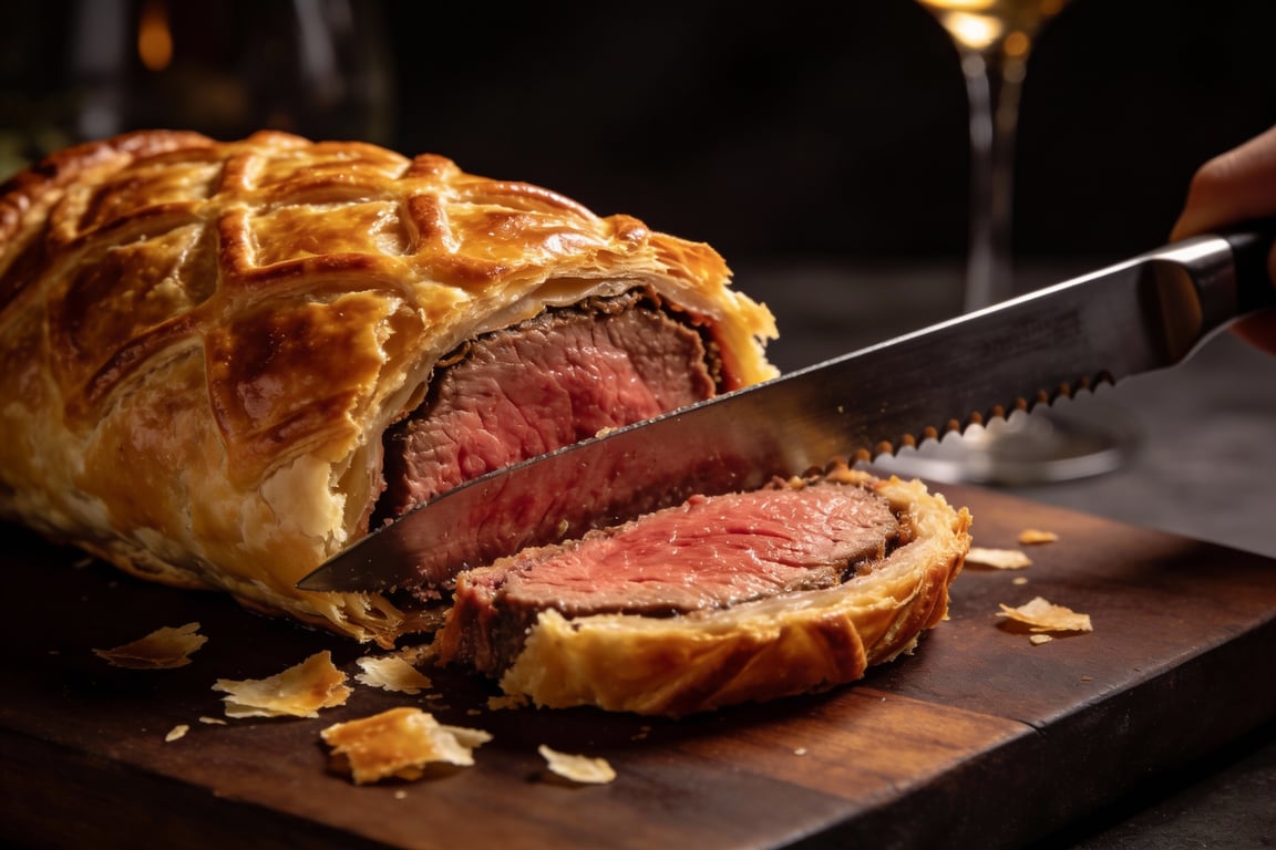 American Beef Wellington recipe moisture barrier
