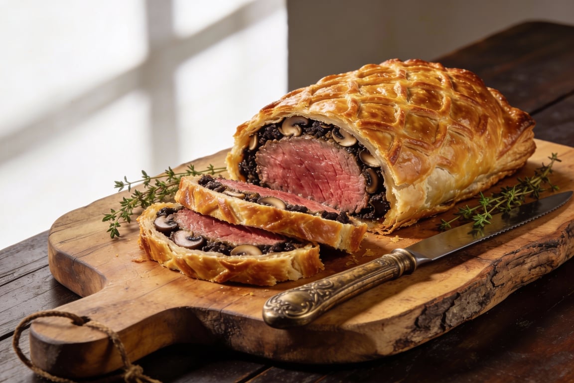 Supper Club Beef Wellington for a Crowd
