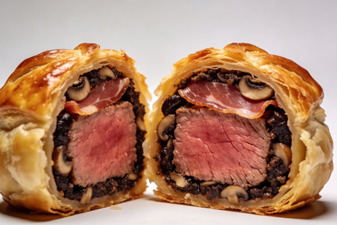 Assembling Serrano ham appetizers