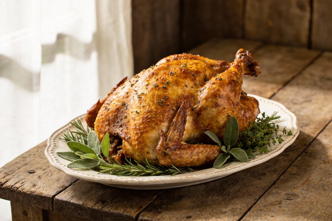The Ultimate Classic Herb-Roasted Turkey