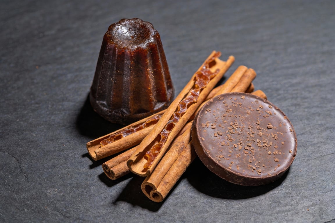 Authentic Mexican Chocolate Ice Cream being prepared