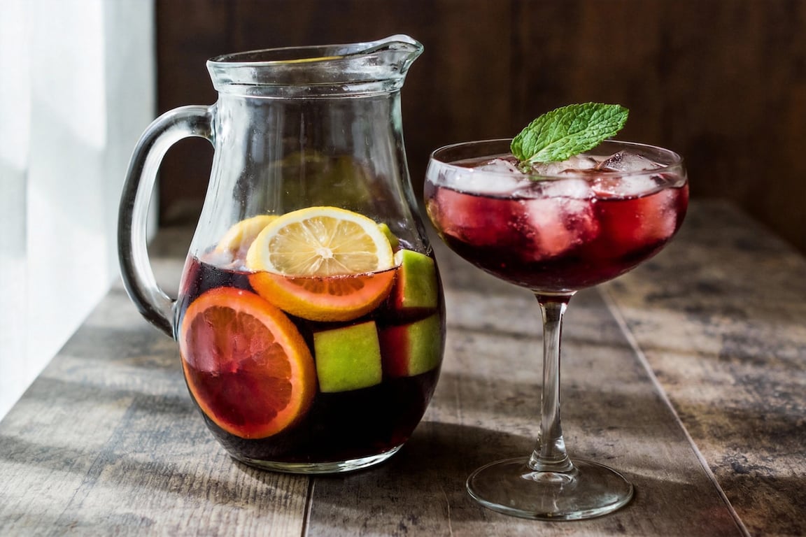 Traditional Spanish Sangría de Vino Tinto recipe