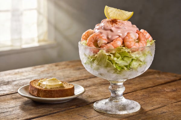 The Ultimate 1970s Retro Prawn Cocktail