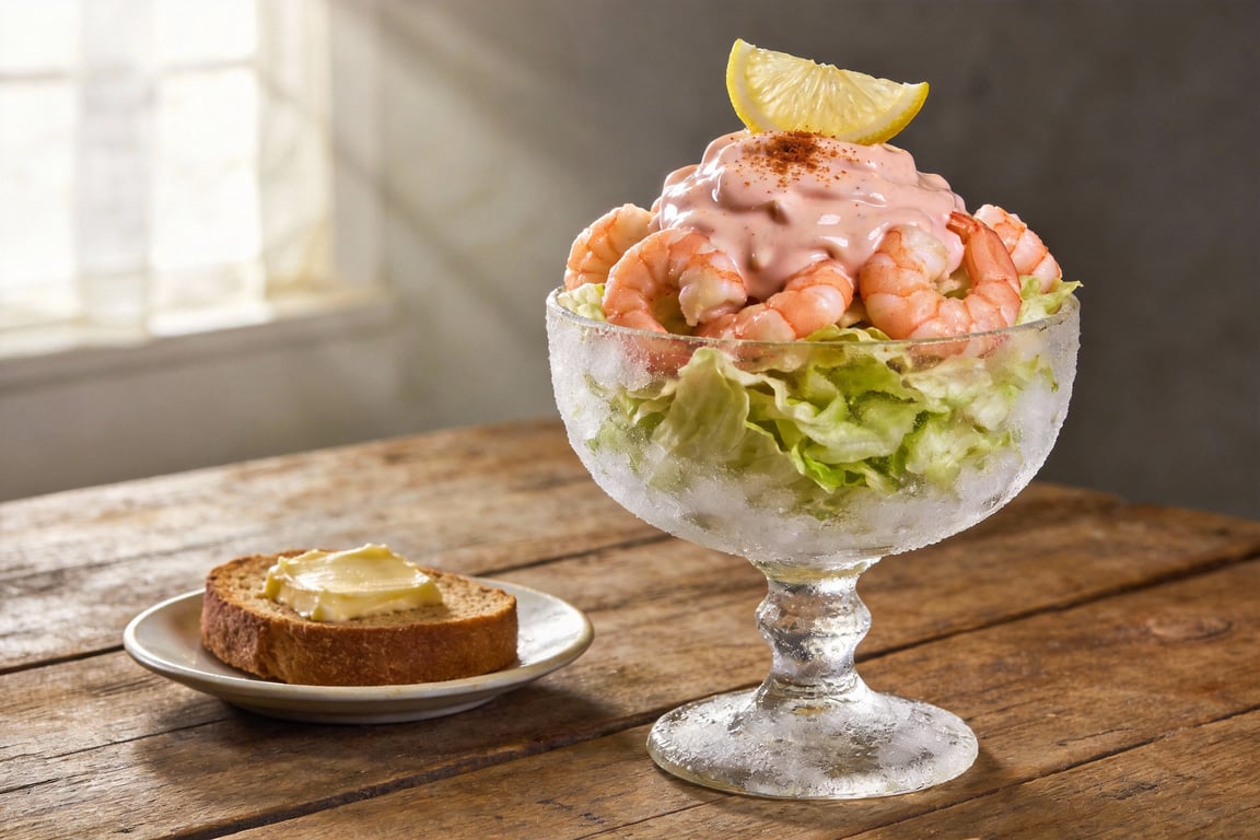 The Ultimate 1970s Retro Prawn Cocktail