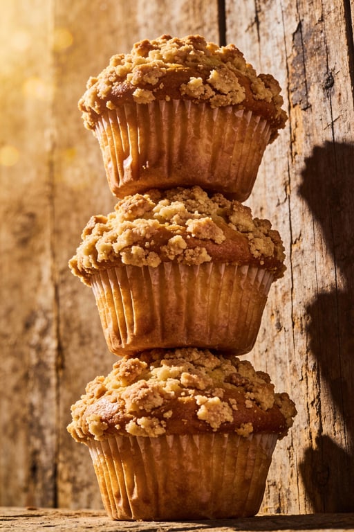 The Ultimate High-Domed Bakery Streusel Muffins