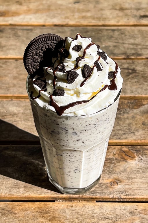 Ultimate Oreo Cheesecake Frappé