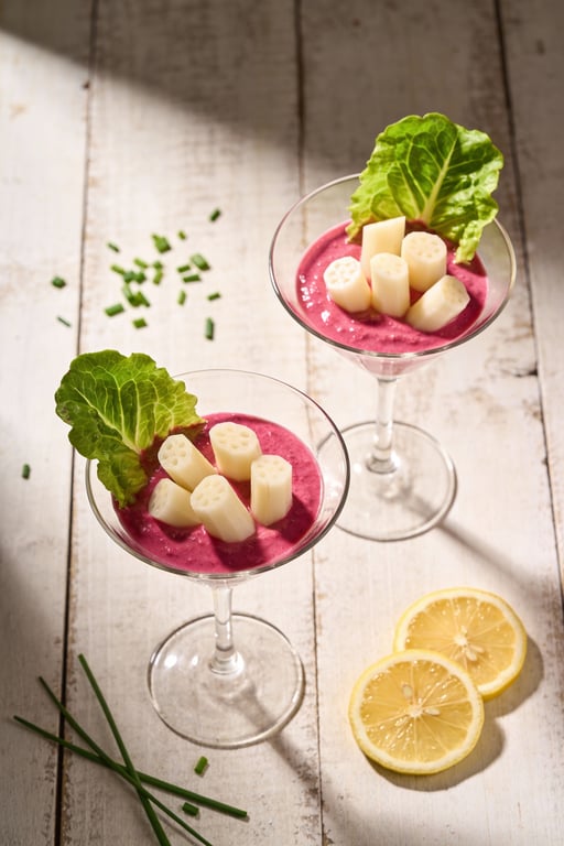 Vegan 'Prawn' Cocktail with Hearts of Palm