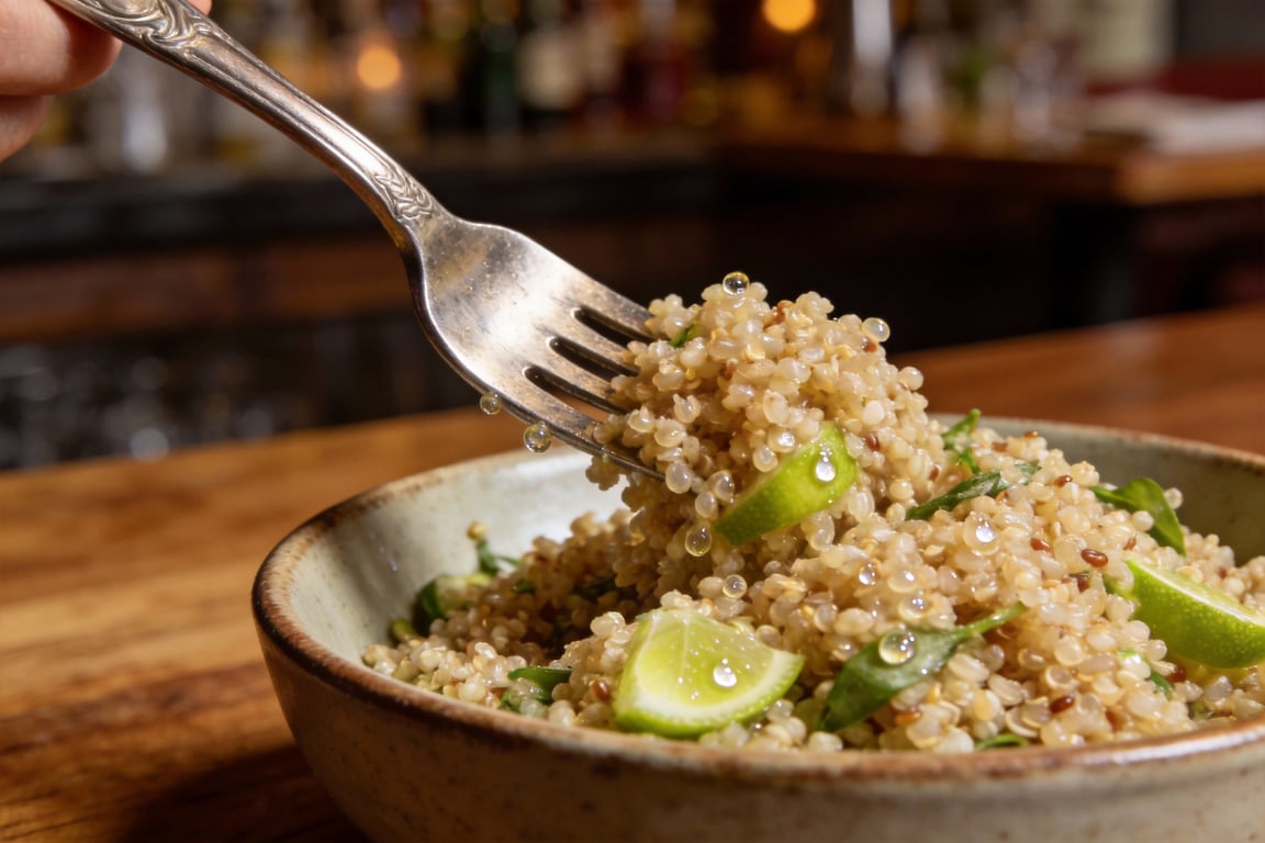 Herb quinoa salad recipe for craft beer pairings