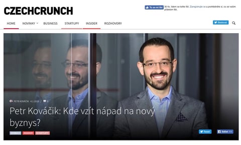 Topíte na Czechcrunch