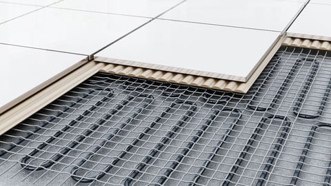 Pompa di calore per riscaldamento a pavimento