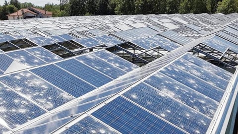 Un impianto fotovoltaico resiste alla grandine?