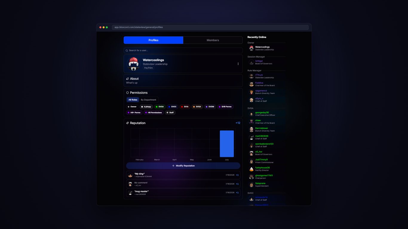User Engagement screenshot