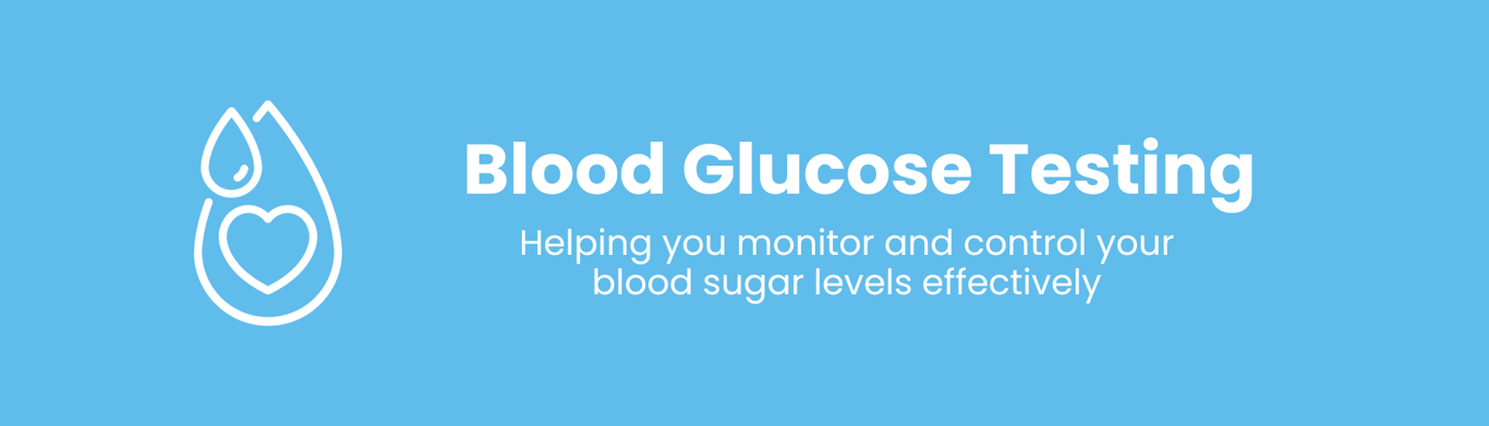 Blood glucose testing service at SuperPharmacyPlus