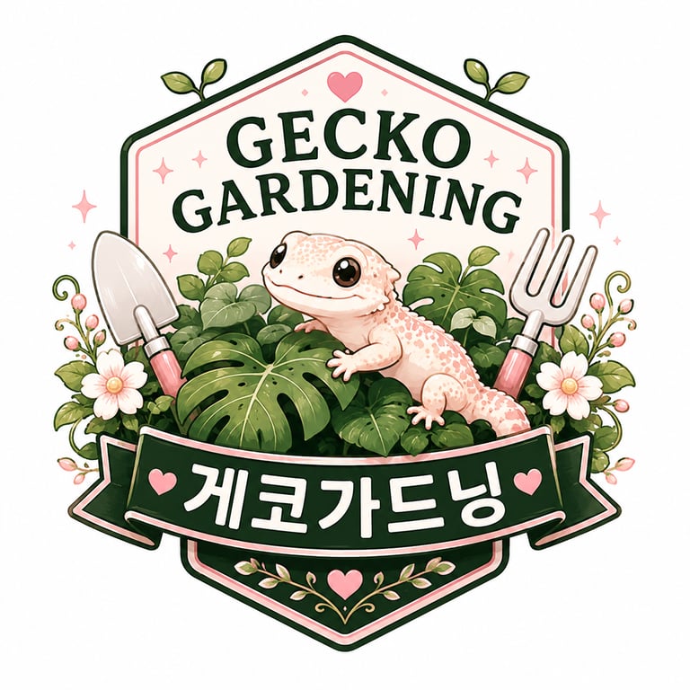 게코가드닝 핑크귀염버전