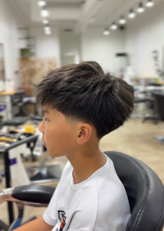 Blower out low taper fade