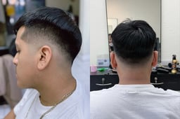 Mid Fade + Textured Top