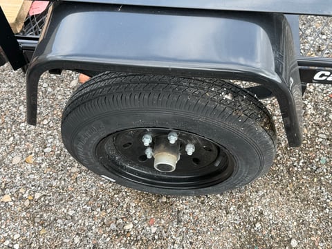 Carry-On 4ft x 6ft Mesh Floor Utility Trailer — No Title, Bill of Sale Only — photo 7