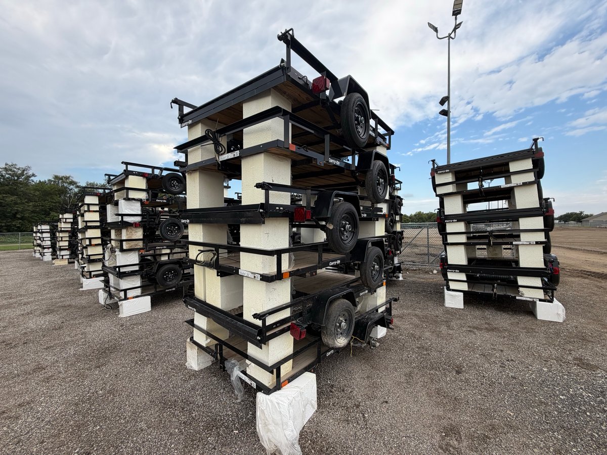 Qty of (6) 2027 Carry-On Trailers Z5X8GW2K