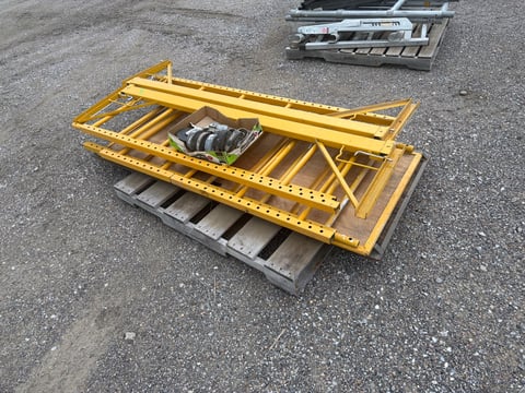 Yellow Steel Scaffold Frames with Casters — photo 4