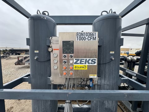 2019 Zeks 1000CFM Eclipse Skid-Mounted Desiccant Air Dryer System  — photo 7