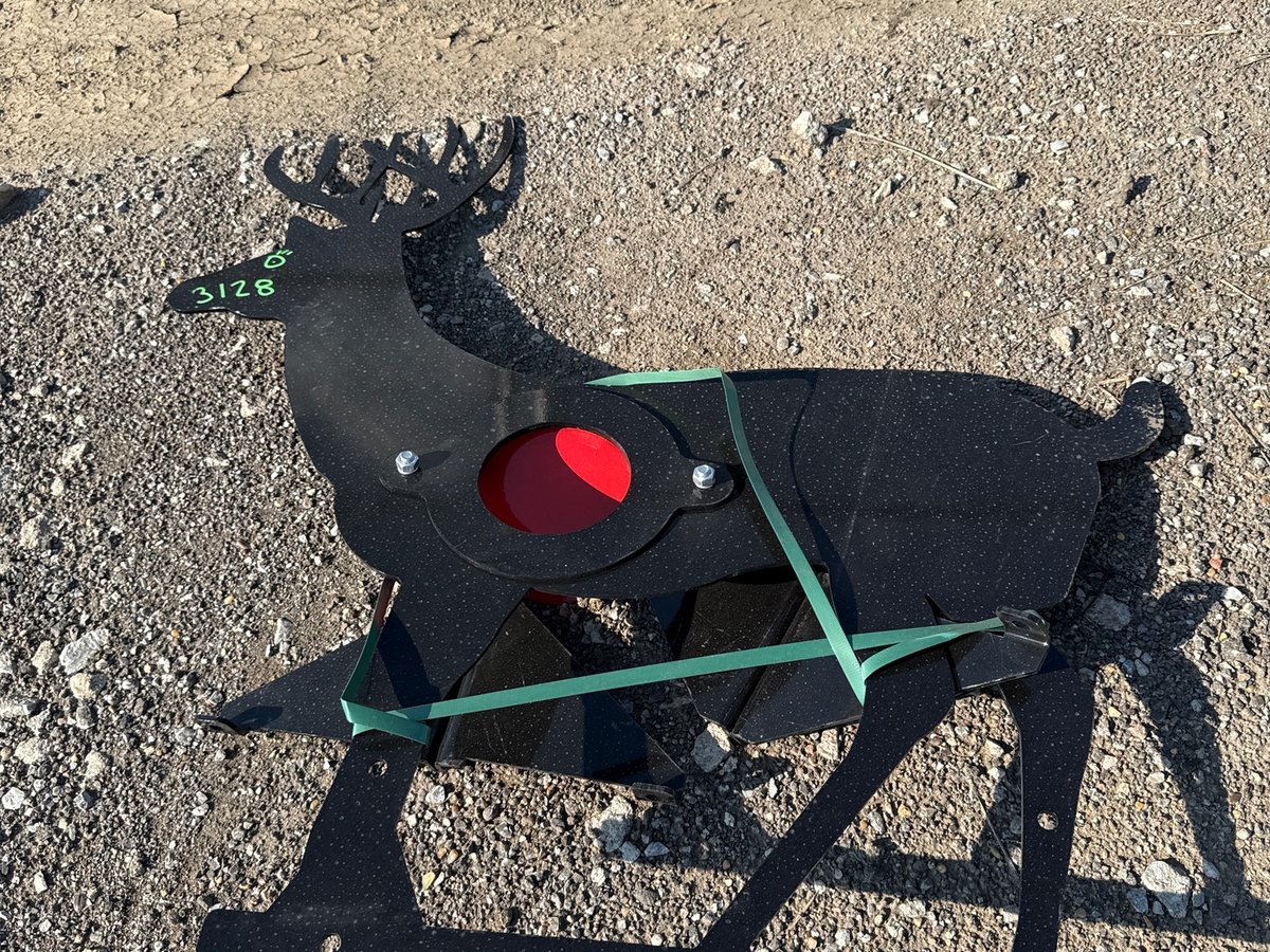 2026 SKLP SK-ST550L Deer Shaped Shooting Target (Unused)