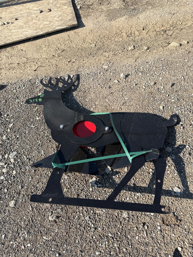 2026 SKLP SK-ST550L Deer Shaped Shooting Target (Unused)