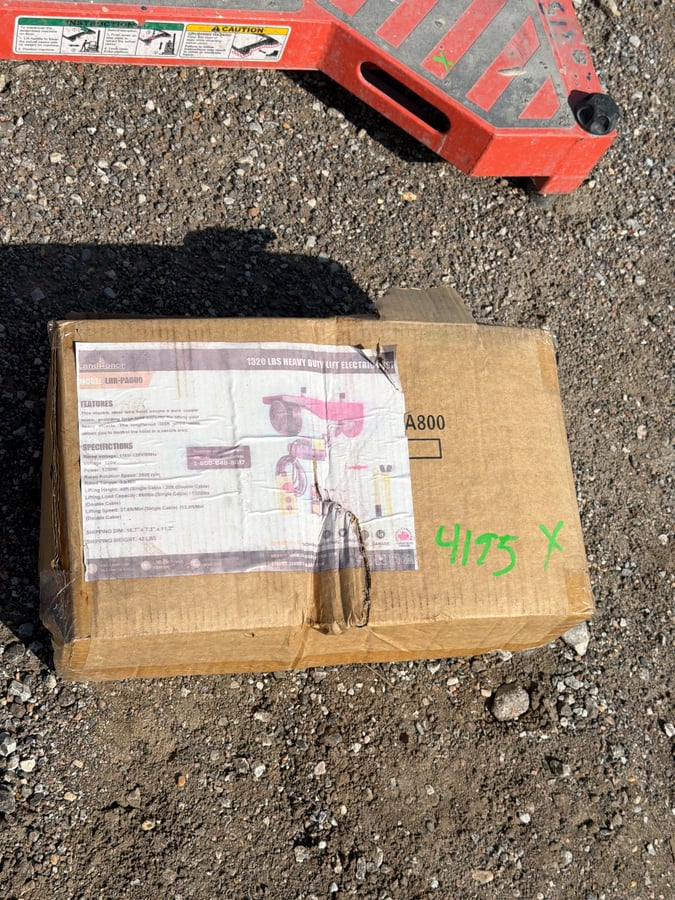 2025 LandHonor LHR-PA800 1,320 lb Heavy Duty Electric Hoist (Unused)