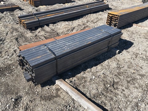 2 Bundles of Steel Square Tubing, Assorted Sizes, Incl. 2in x 2in 14 Ga — photo 4