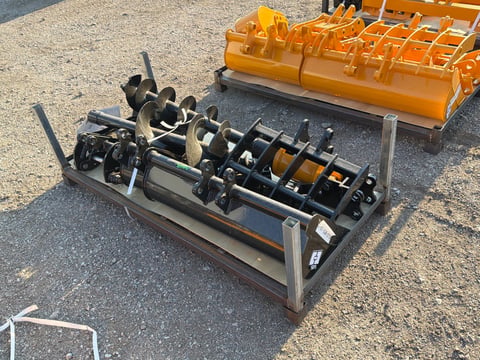 2026 Miva 8-Piece Mini Excavator Attachment Set (Unused) — photo 3