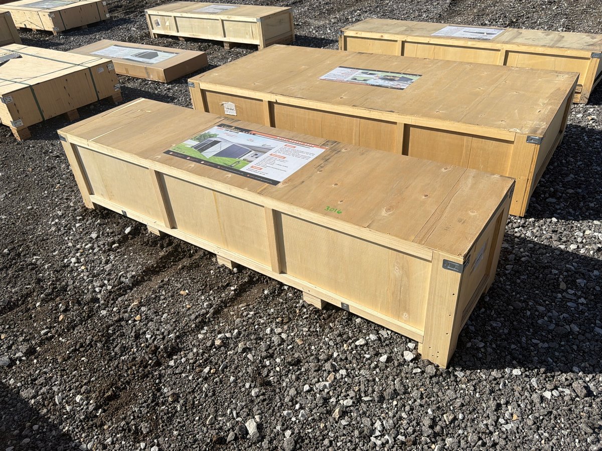 LandHonor LHR-MS1119B 11ft x 19ft Metal Garage Shed (Unused)