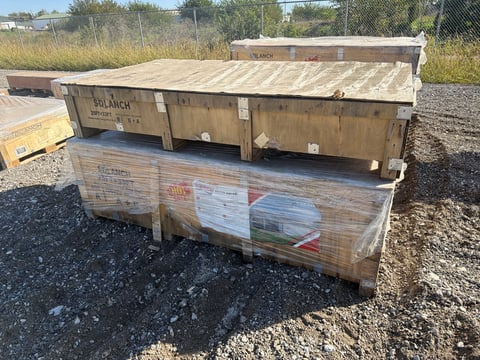 SDLANCH 25ft x 33ft Double Garage Metal Shed (Unused) — photo 1