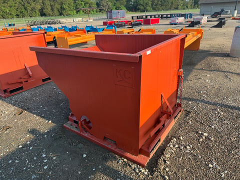 Kit Containers 2 Yard Self Dumping Hopper — photo 4