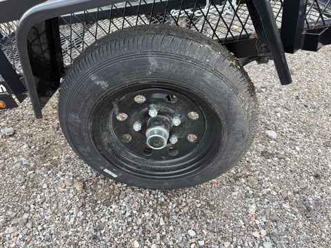 Carry-On 4ft x 5ft High Mesh Side Utility Trailer — No Title, Bill of Sale Only — photo 6