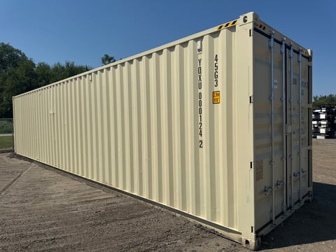 DPX400SD 40ft Shipping Container with (2) Side Doors and End Door (One Trip) — photo 2