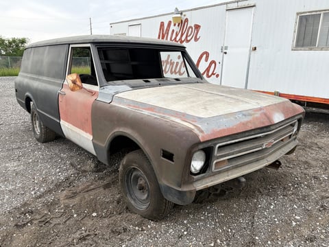 1968 Chevrolet C10 Panel Van — photo 2
